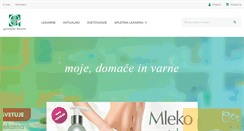 Desktop Screenshot of gorenjske-lekarne.si